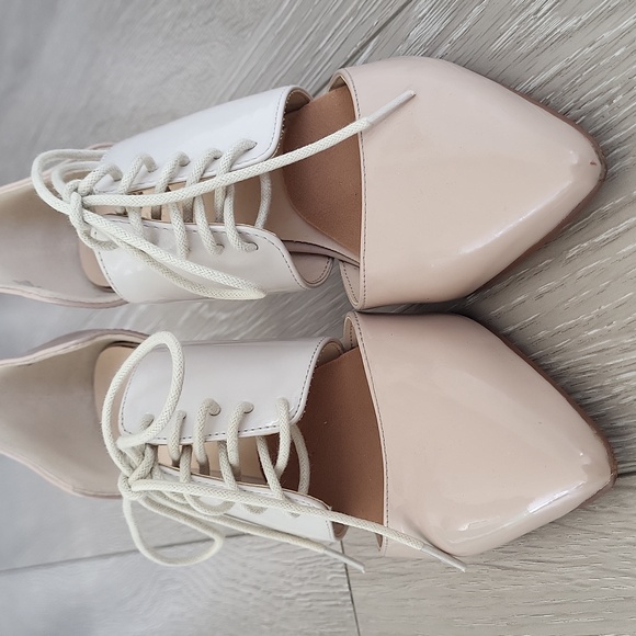 Nine West Lace Up Heels - Picture 2 of 5